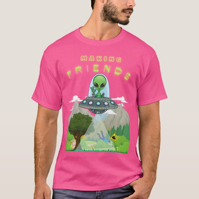 Just Making Friends T-Shirt (Front)