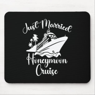 Just Married 2023 Wedding Ring Matching Tee Honeym Mouse Pad