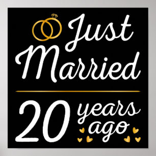 Just Married 20 Years Ago II Poster