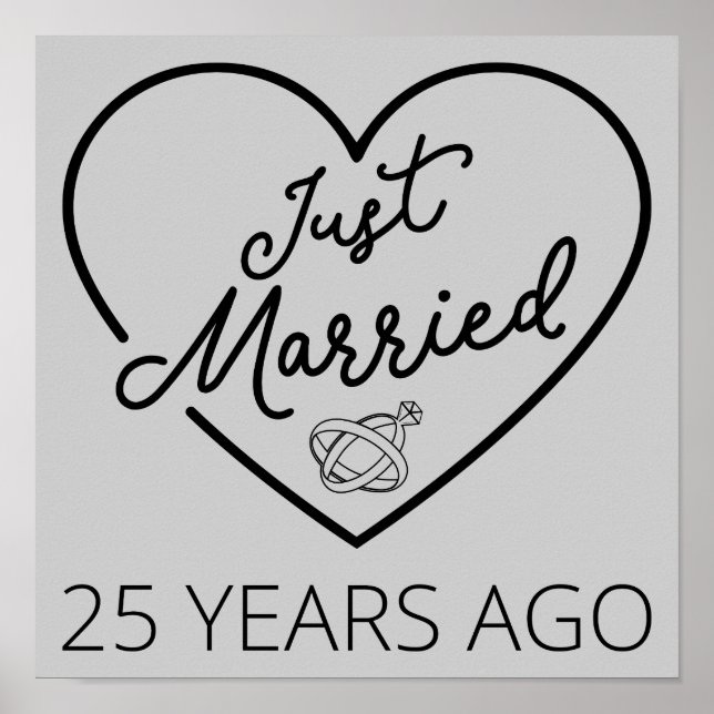 Just Married 25 Years Ago III Poster (Front)