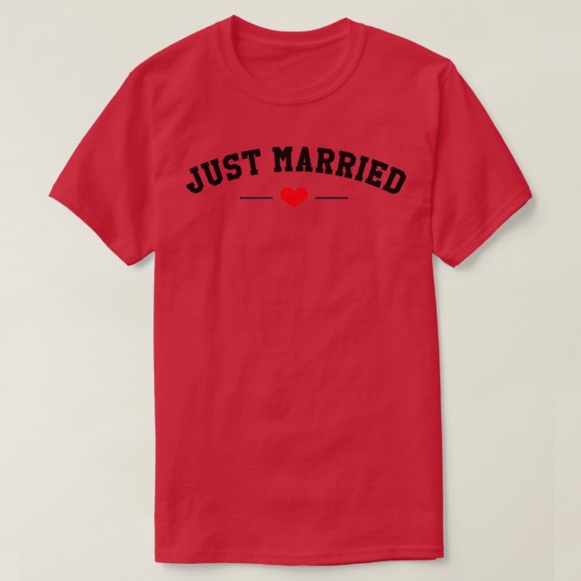 Just Married 2 T-Shirt (Design Front)