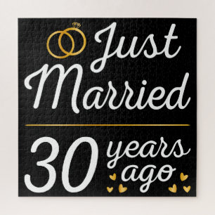 Just Married 30 Years Ago II Jigsaw Puzzle