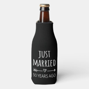 Just Married 50 Years Ago I Bottle Cooler