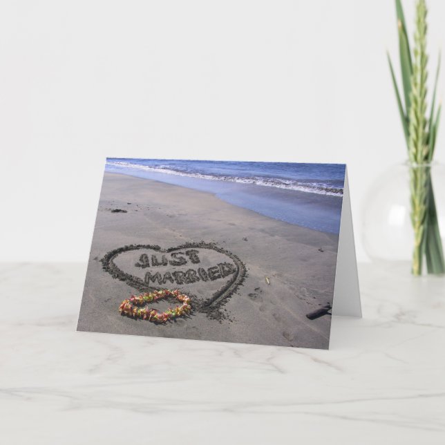 Just Married Announcement (Front)