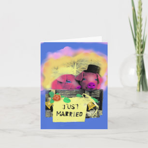 just married announcement