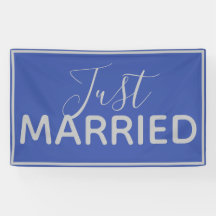 Just Married Banner
