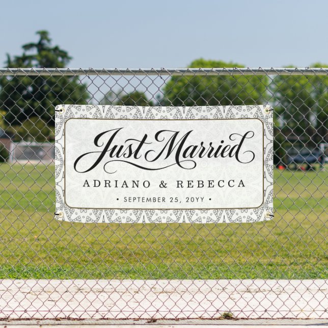 Just Married Car Banner (Insitu)