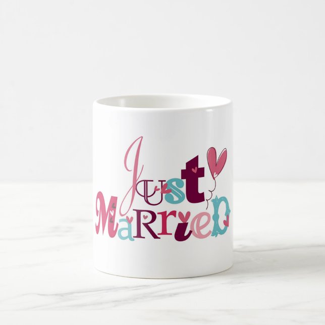 Just Married Coffee Mug (Creator Uploaded)