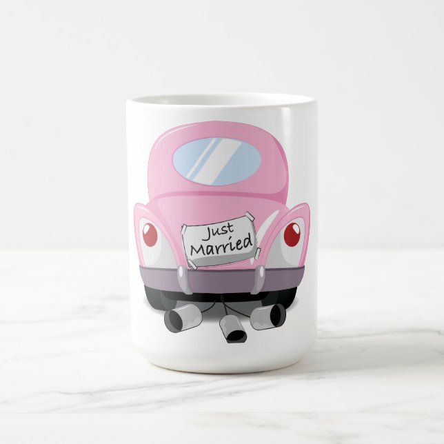 Just Married Coffee Mug (Center)