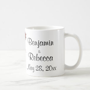 Just Married Couple Custom Coffee Mug