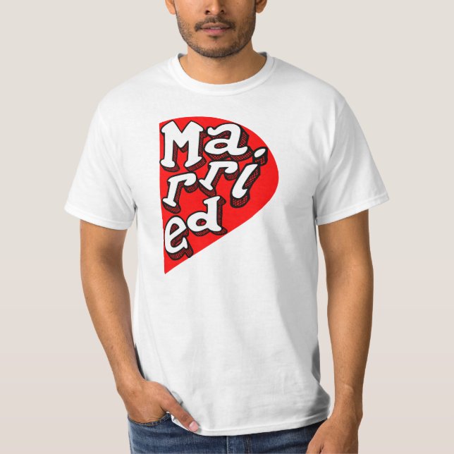just married.funny couple t shirt set x2 (Front)