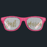Just Married Gold Foil Party Sunglasses<br><div class="desc">Just Married Faux Gold Foil Party Sunglasses for Wedding Reception or Party.</div>