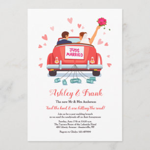Just Married Invitation