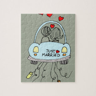 Just Married Jigsaw Puzzle