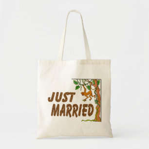 Just Married Jungle Fever Tote Bag