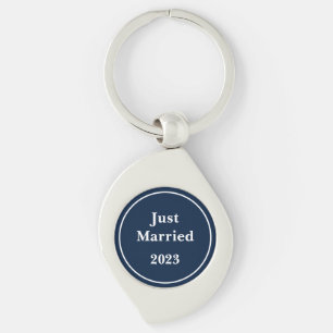 Just Married Key Ring