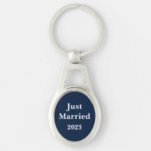 Just Married Key Ring
