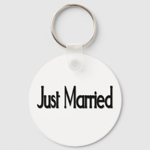 Just Married Keychain