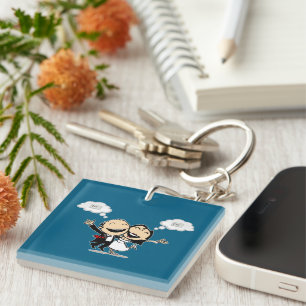 Just married keychain