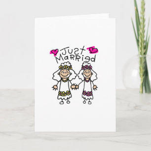 Just Married Lesbians Announcement