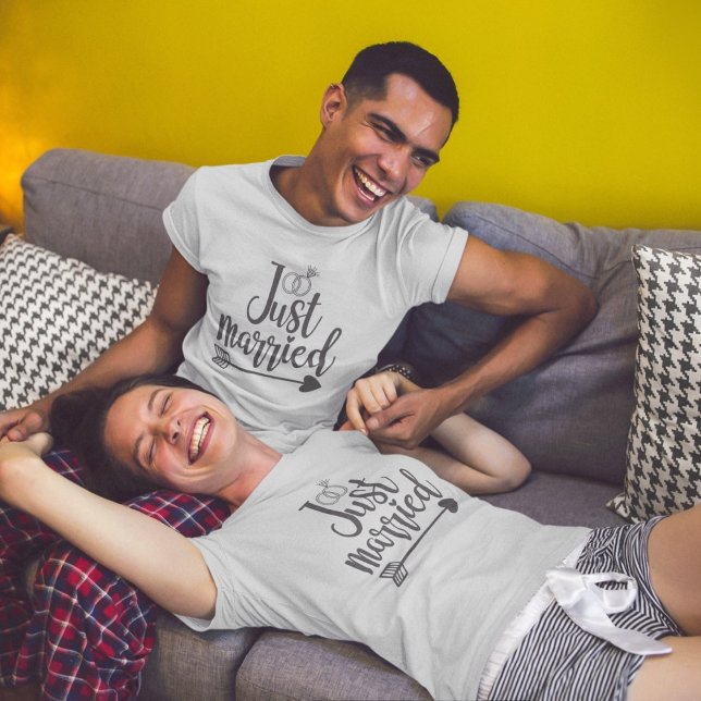 Just Married Matching T-Shirts (Creator Uploaded)