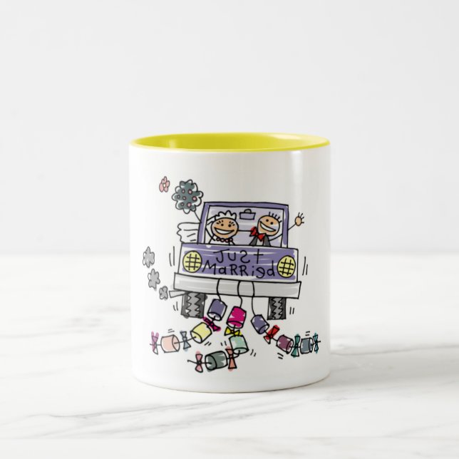 Just Married Mug (Center)