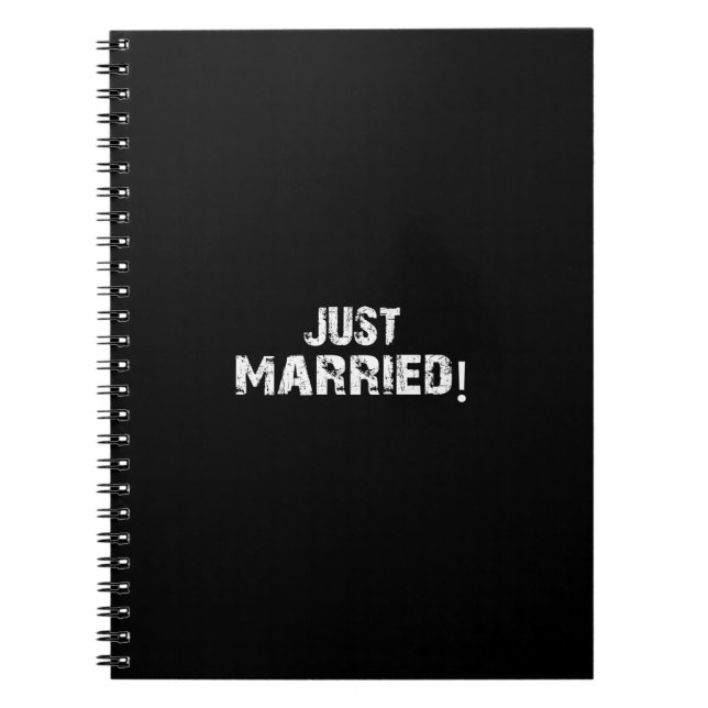just married notebook (Front)