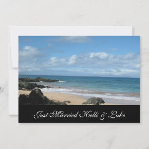 Just Married Photo Card