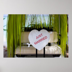 Just married sign