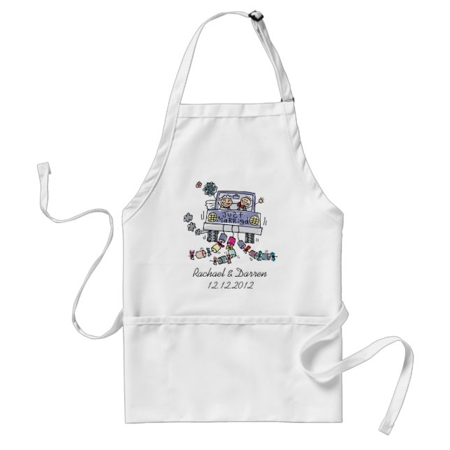 Just Married Standard Apron (Front)