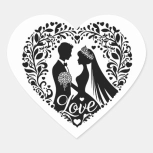 Just Married Sticker