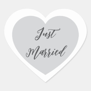 Just Married Sticker