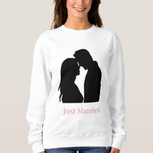 just married sweatshirt