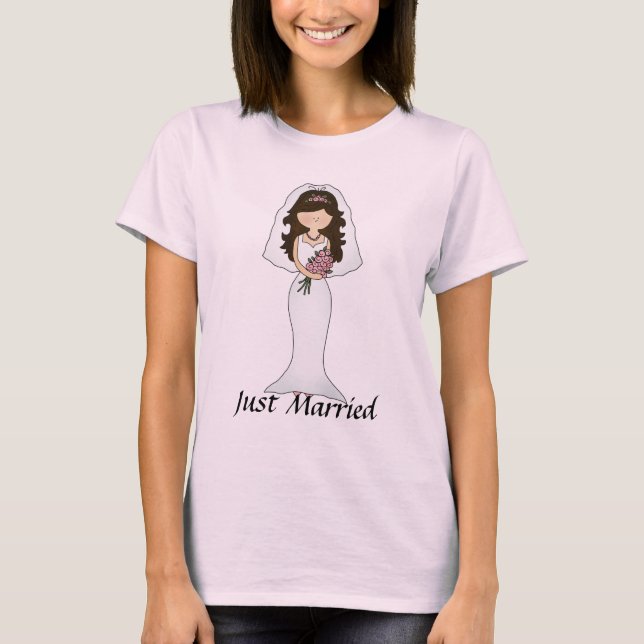Just Married T-Shirt (Front)