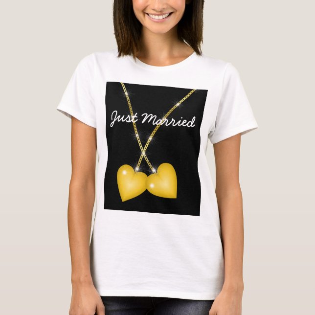 Just Married T-Shirt (Front)