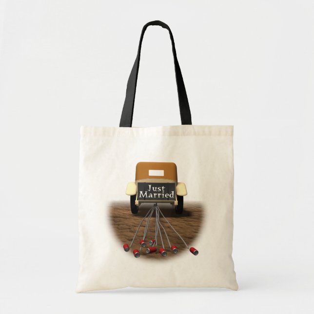 Just Married totebag Tote Bag (Front)