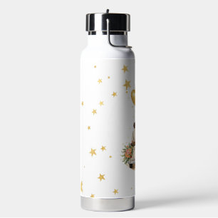 Just Married Wedding Couple  Water Bottle