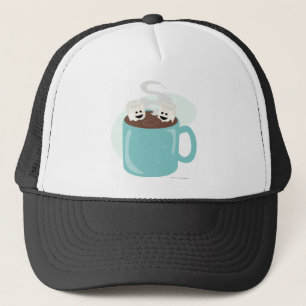 Just Marshmellows in Chocolate Trucker Hat