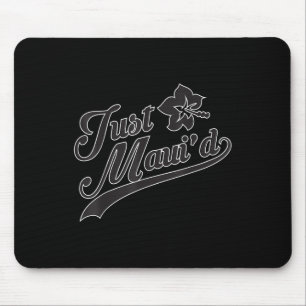 Just Mauid Gift Men Women Bride And Groom Wedding Mouse Pad