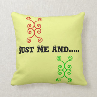 Just Me Throw Pillow