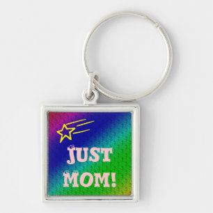 Just Mom Superstar Keychain