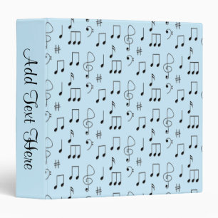 Just Noted Blue Binder