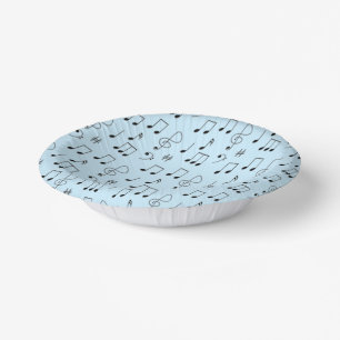 Just Noted Blue Paper Plate