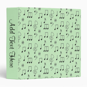 Just Noted Green Binder