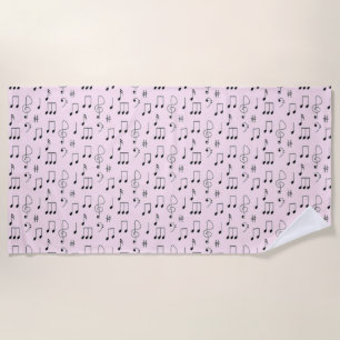 Just Noted Pink Beach Towel