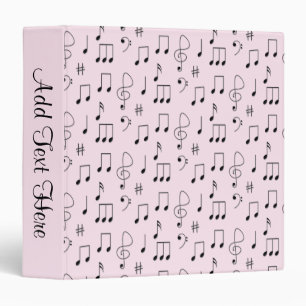 Just Noted Pink Binder