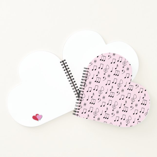 Just Noted Pink Notebook (Inside)