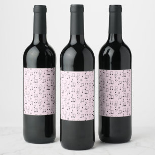 Just Noted Pink Wine Label
