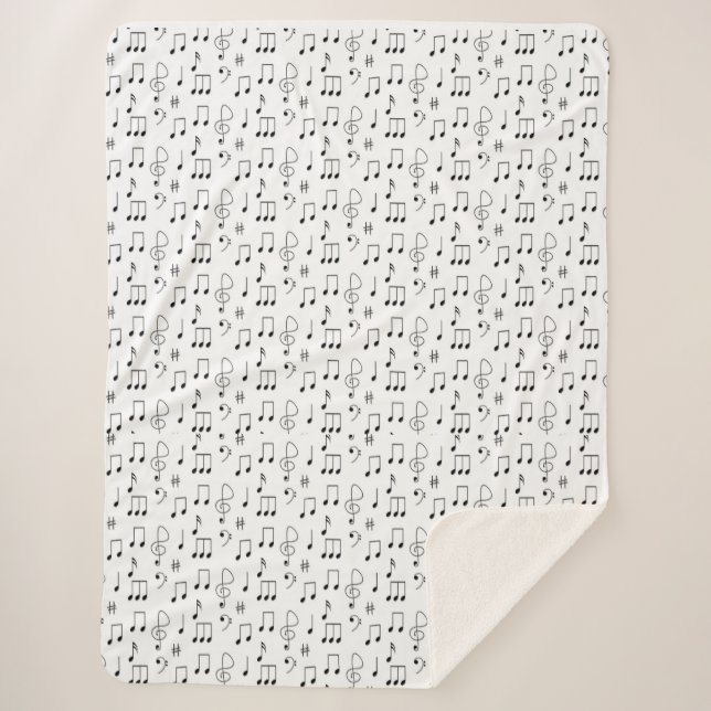 Just Noted Sherpa Blanket (Front)