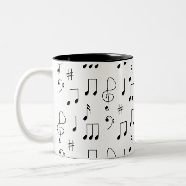 Just Noted Two-Tone Coffee Mug (Left)